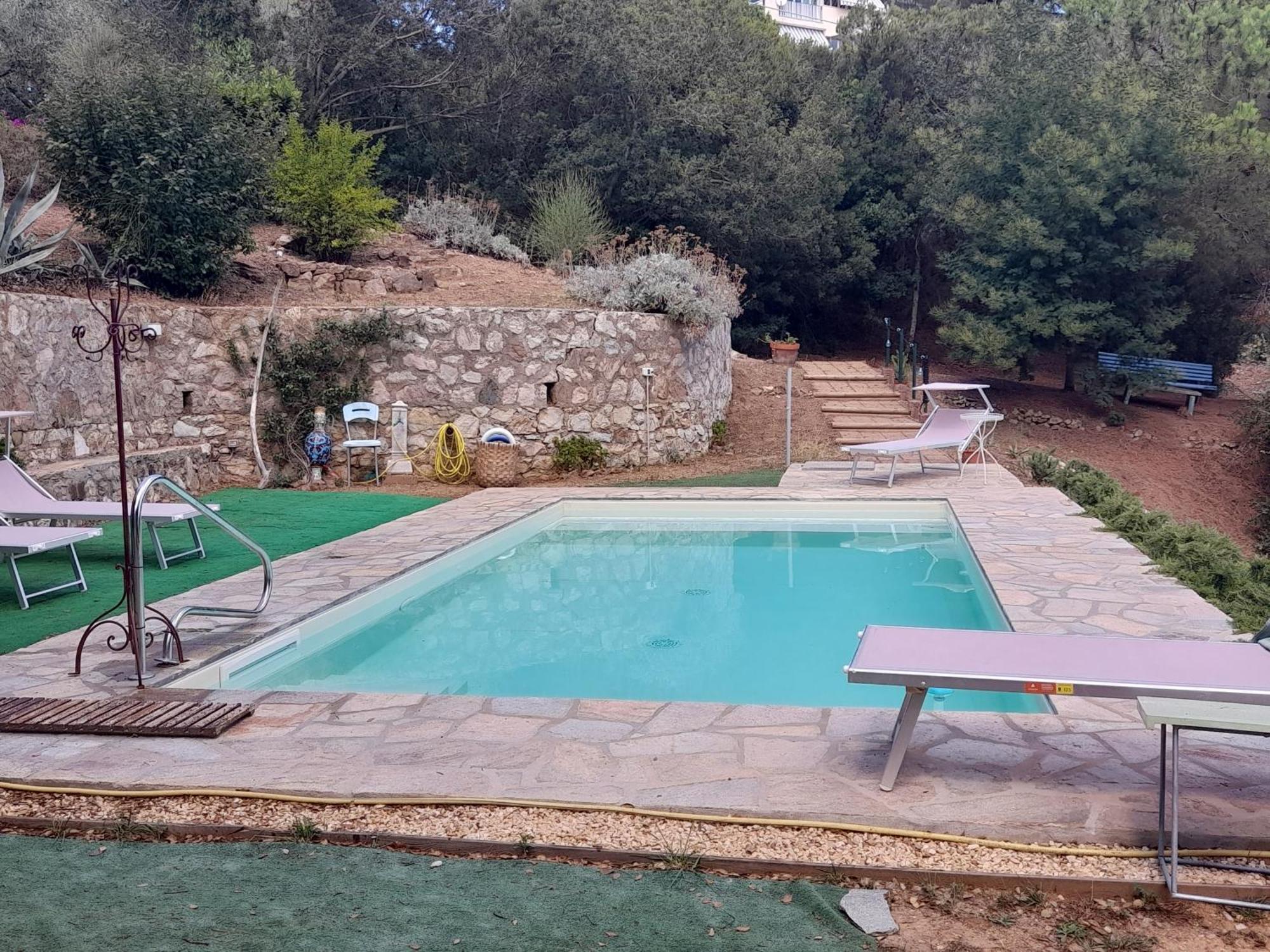 Villa Gualdo Piscina Vista Mare Capoliveri  Esterno foto