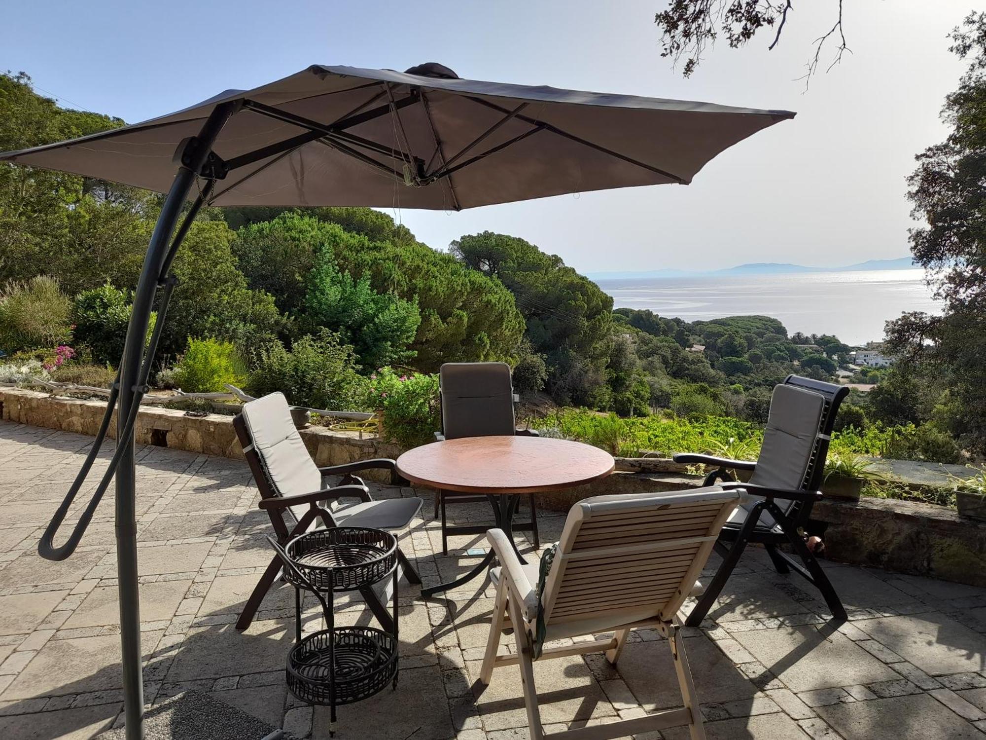 Villa Gualdo Piscina Vista Mare Capoliveri  Esterno foto